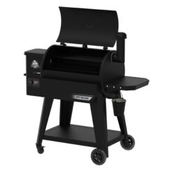 Pit Boss Wood Pellet 850 DX 840-Sq in Black Pellet Grill with Smart Compatibility