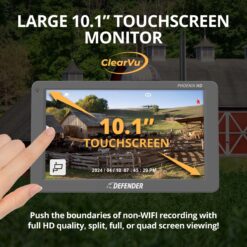 Defender PhoenixHD Indoor/Outdoor 4-Channel 4-Camera 1080P Plug-in Bullet Sd (Included) Security Camera System