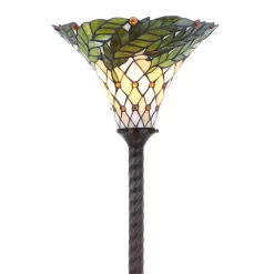 JONATHAN Y 71-in Bronze Torchiere Floor Lamp