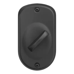 Schlage Plymouth Matte Black Electronic Deadbolt with Keypad