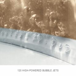 Intex 120 Jet 4-Person Inflatable Round Hot Tub (Cover Included)