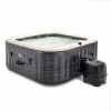 Intex 140 Jet 4-Person Inflatable Square Hot Tub (Cover Included)