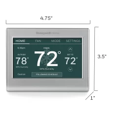 Honeywell Home Silver Smart Thermostat with Wi-Fi Compatibility