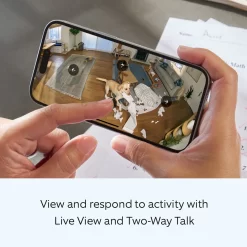 Ring Pan-Tilt Indoor Cam with 360 Horizontal Pan Coverage, Live View and Two-Way Talk, and HD Video 3-Pack