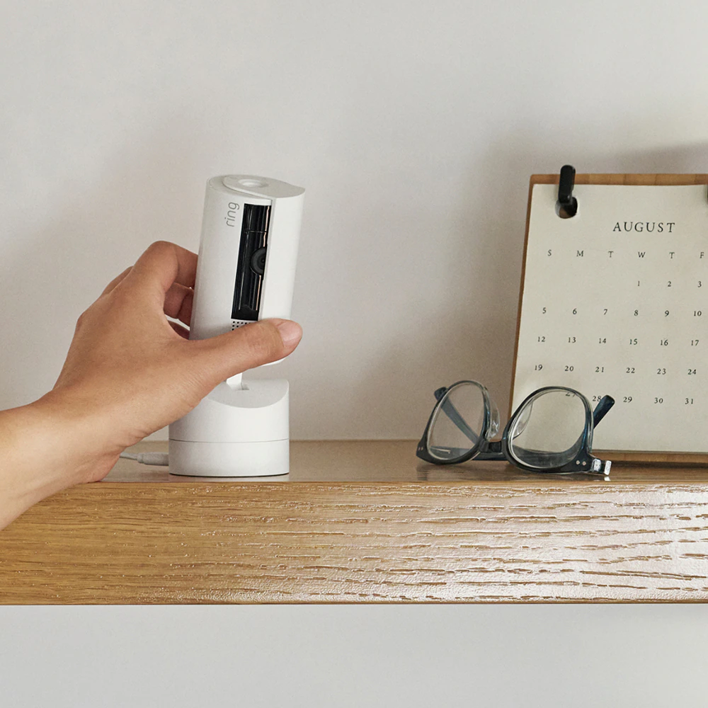 Ring Pan-Tilt Indoor Cam with 360 Horizontal Pan Coverage, Live View and Two-Way Talk, and HD Video 3-Pack