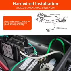 EdenDirect Up to 7500-Watt Portable with Thermostat