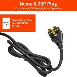 EdenDirect Up to 5600-Watt Portable with Thermostat