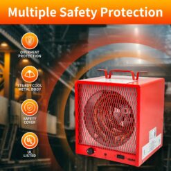 EdenDirect Up to 5600-Watt Portable with Thermostat