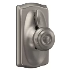 Schlage Customizable Keying Camelot-Georgian Satin Nickel Electronic Knob with Keypad