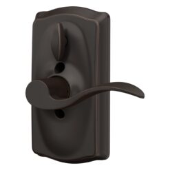 Schlage Camelot Aged Bronze Electronic Handle with Keypad