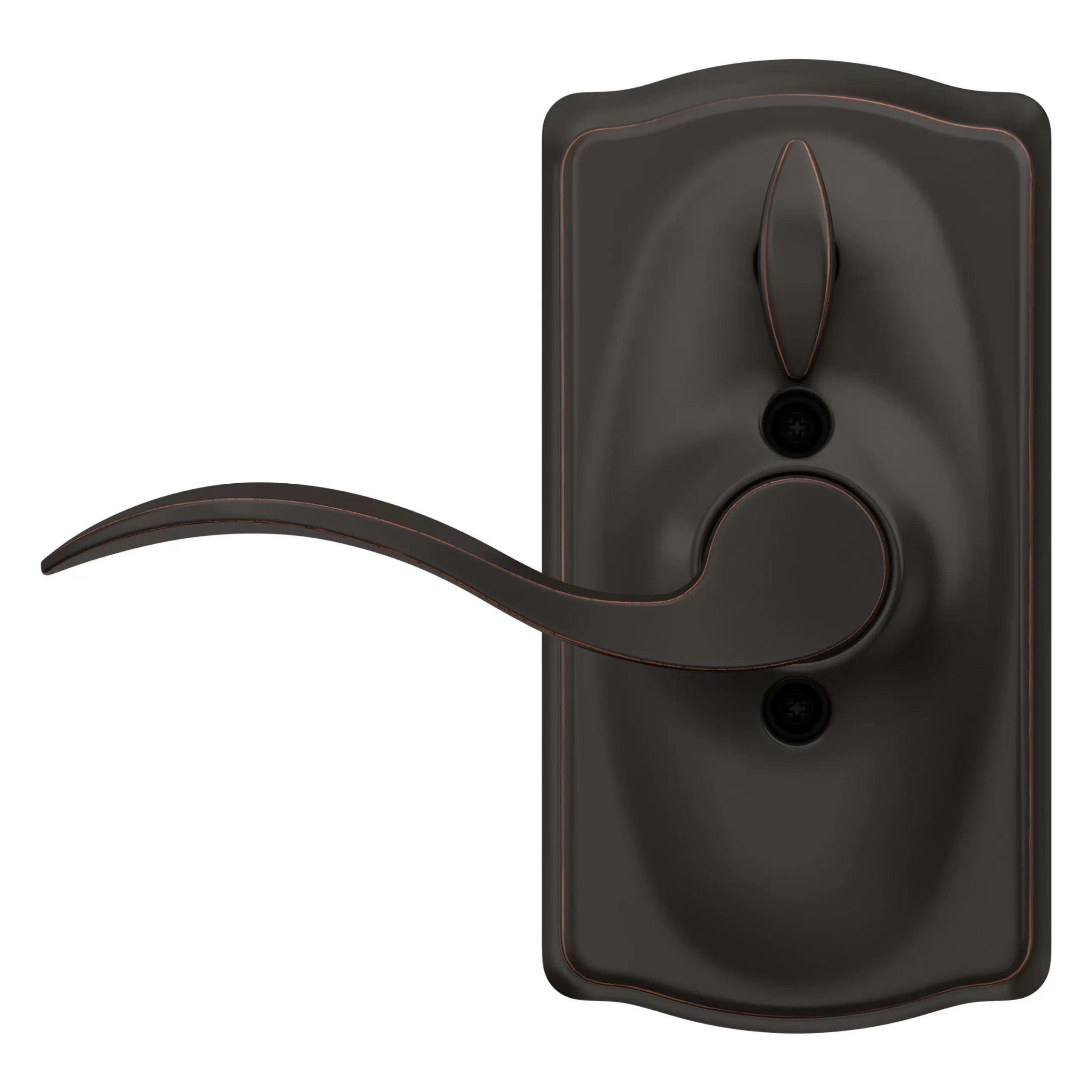 Schlage Camelot Aged Bronze Electronic Handle with Keypad