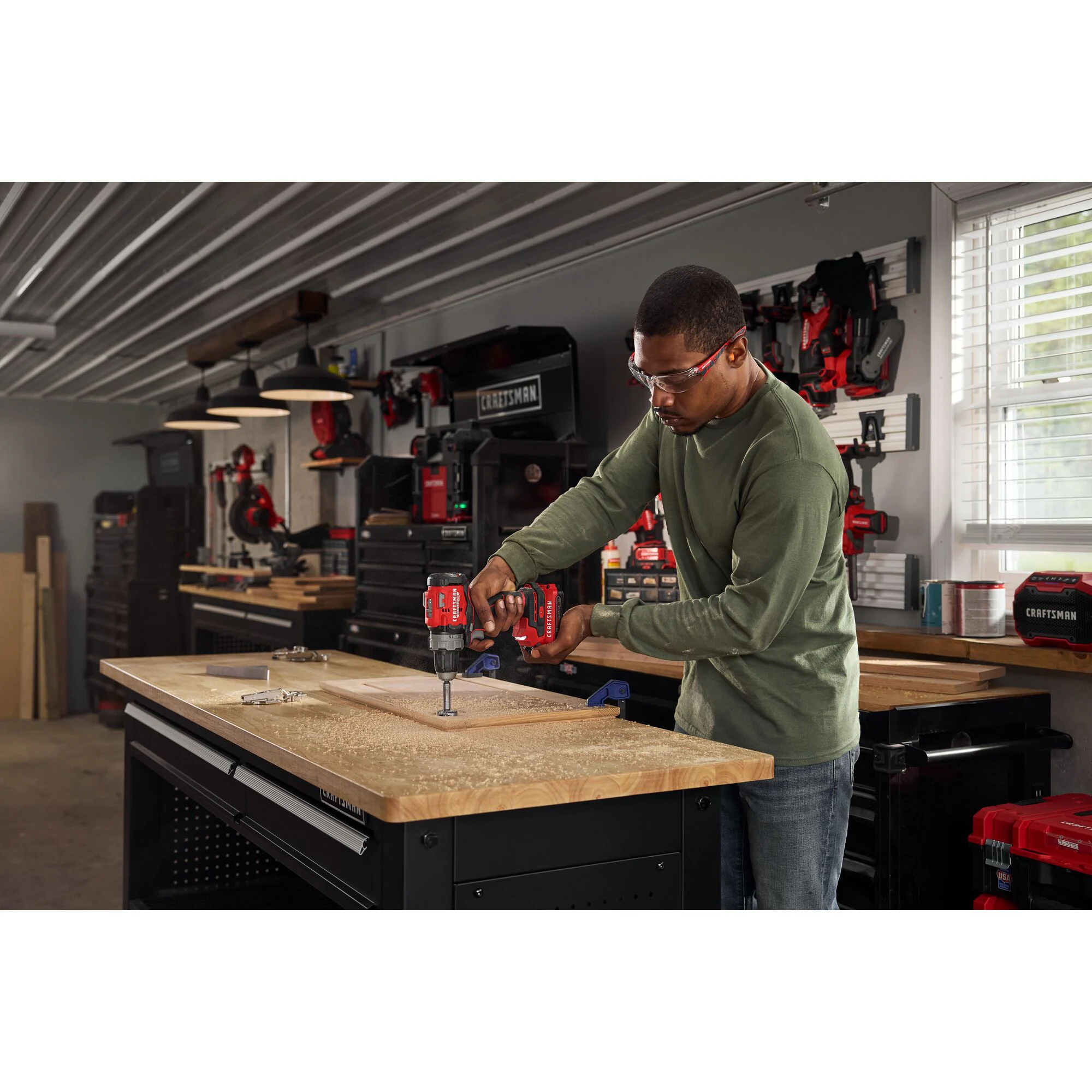 CRAFTSMAN V20 RP 20-volt Max 2-Tool Brushless Power Tool Combo Kit with Soft Case (2-Batteries and Charger Included)