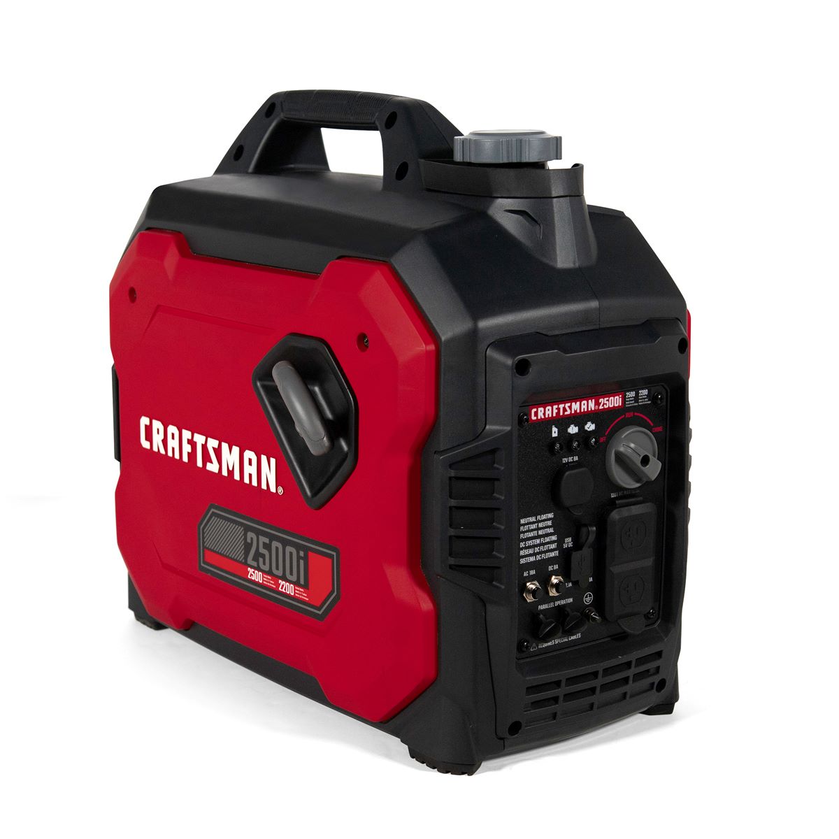 CRAFTSMAN 2500-Watt Single Fuel (Gasoline) Inverter Generator - Image 15