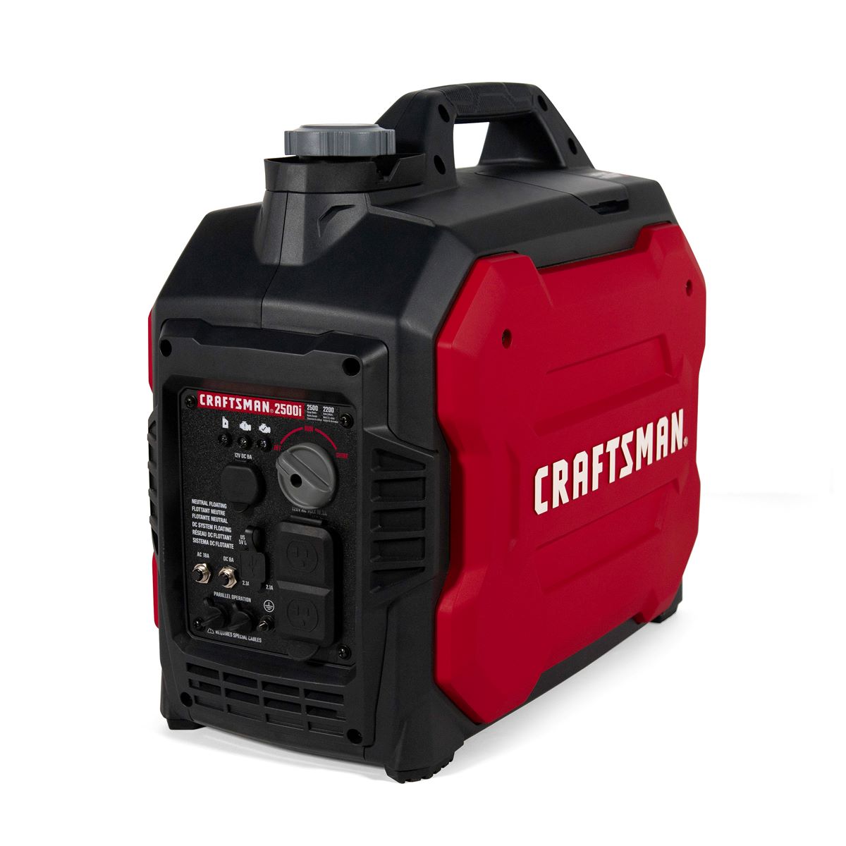 CRAFTSMAN 2500-Watt Single Fuel (Gasoline) Inverter Generator - Image 14