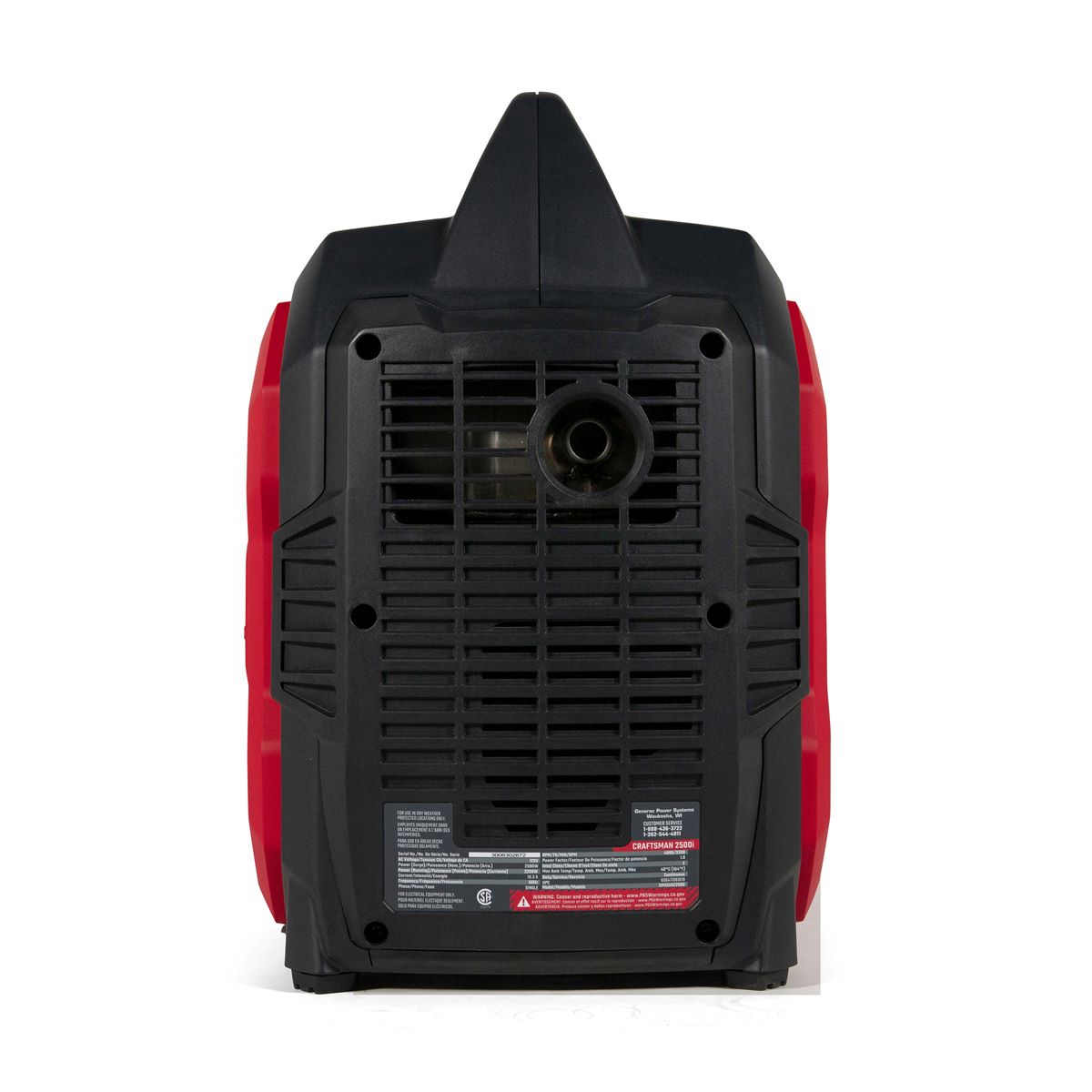 CRAFTSMAN 2500-Watt Single Fuel (Gasoline) Inverter Generator - Image 13