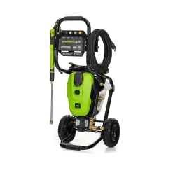 Greenworks Industrial Grade 3100 PSI 2.1-GPM Cold Water Electric Pressure Washer with 5 Spray Tips