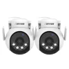 Defender Everwatch AI Indoor/Outdoor 2-Channel 2-Camera 4K Plug-in Pan and Tilt Micro Sd Security Camera System