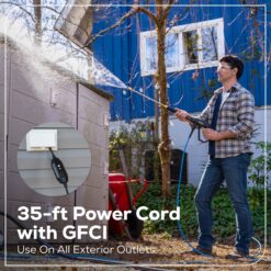 Greenworks 2000 PSI 1.2-GPM Cold Water Electric Pressure Washer with 4 Spray Tips and Surface Cleaner