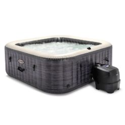 Intex 140 Jet 6-Person Inflatable Square Hot Tub (Cover Included)