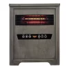 Country Living Up to 1500-Watt Infrared Cabinet Indoor Electric Space Heater with Thermostat and Remote Included