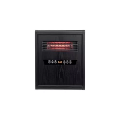 Modern Ember Up to 1500-Watt Infrared Cabinet Indoor Electric Space Heater with Thermostat and Remote Included