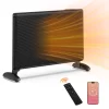 EdenDirect Up to 1500-Watt Convection Wall Mount Indoor Electric Space Heater with Thermostat and Remote Included