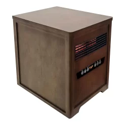 Country Living Up to 1500-Watt Infrared Cabinet Indoor Electric Space Heater with Thermostat and Remote Included