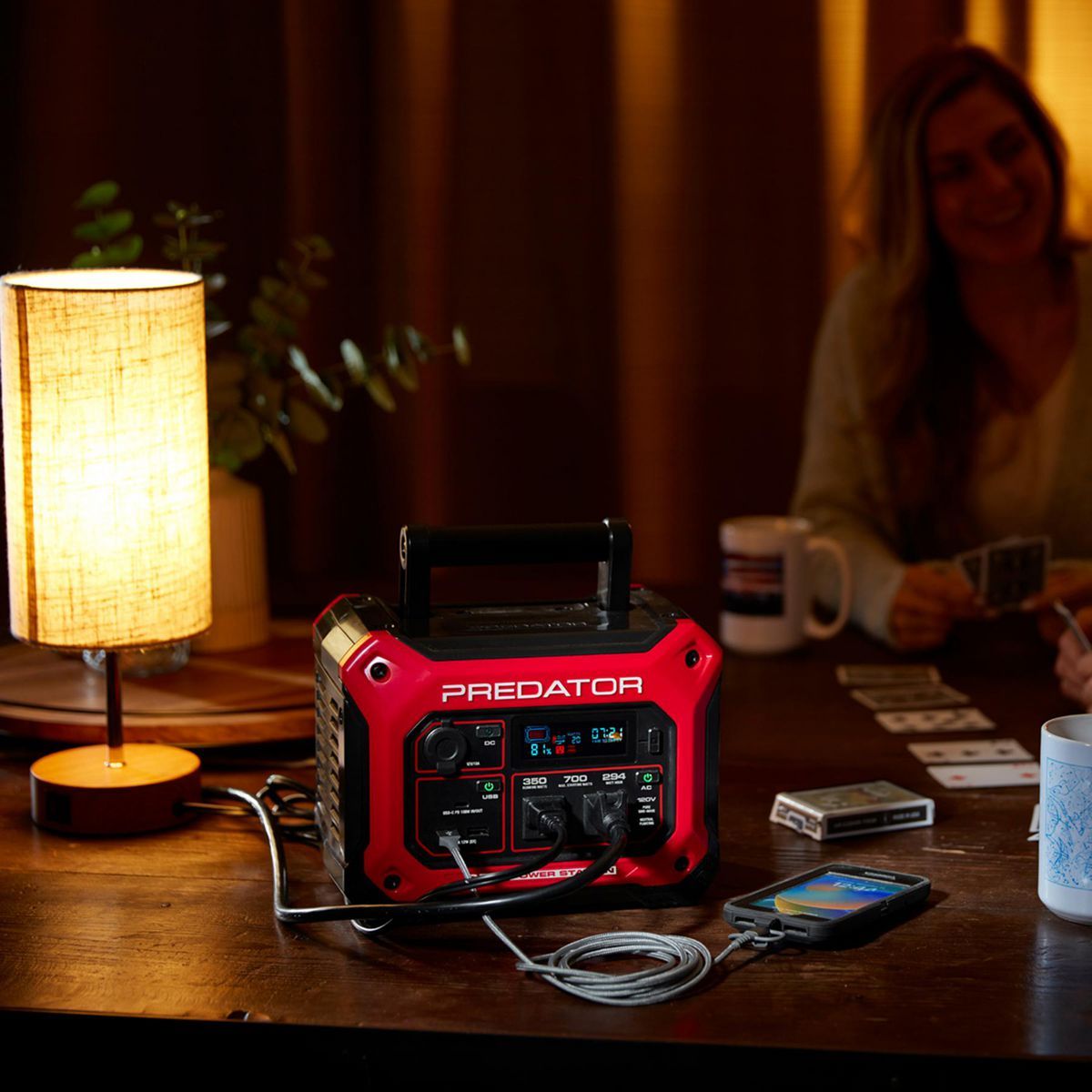PREDATOR 350 Power Station, 350 Running Watts, 294 Wh Capacity