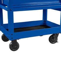 U.S. GENERAL 30 in., 5-Drawer Mechanics Cart, Blue