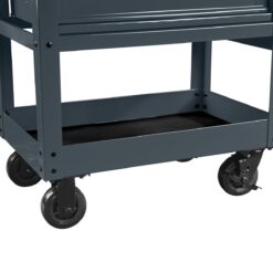 U.S. GENERAL 30 in., 5-Drawer Mechanics Cart, Slate Gray
