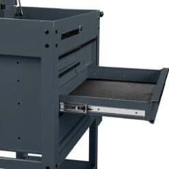 U.S. GENERAL 30 in., 5-Drawer Mechanics Cart, Slate Gray