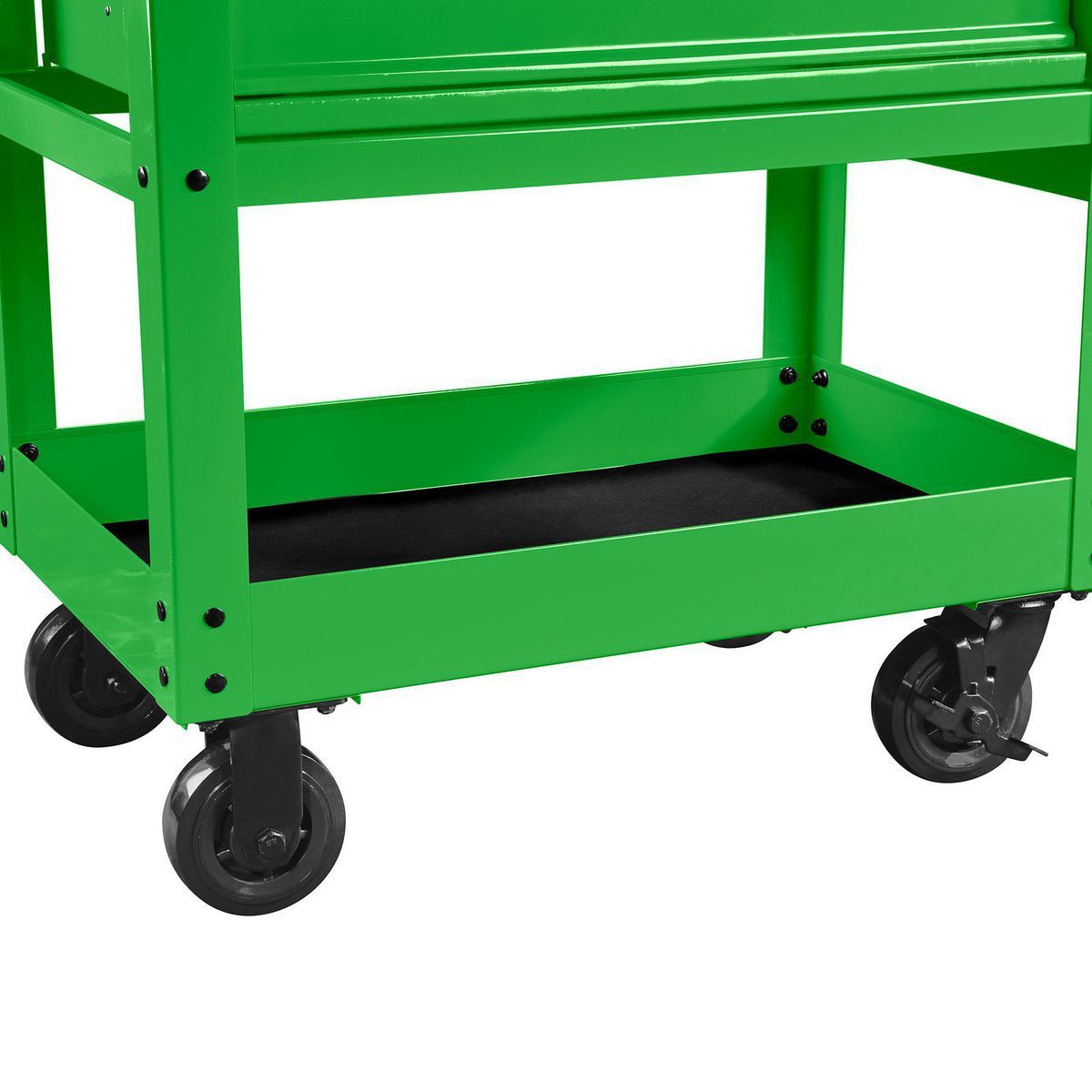U.S. GENERAL 30 in., 5-Drawer Mechanics Cart, Green