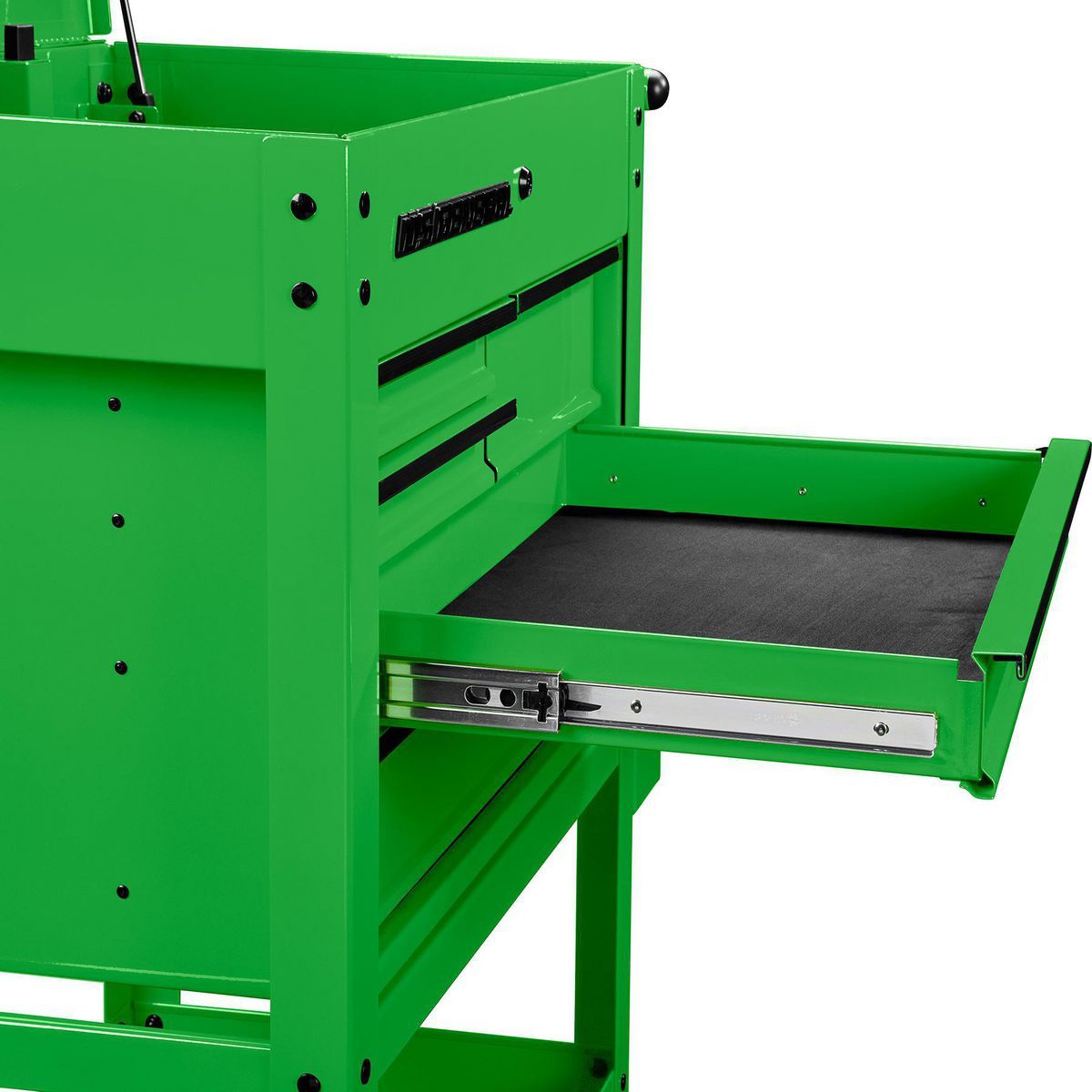 U.S. GENERAL 30 in., 5-Drawer Mechanics Cart, Green