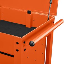 U.S. GENERAL 30 in., 5-Drawer Mechanics Cart, Orange