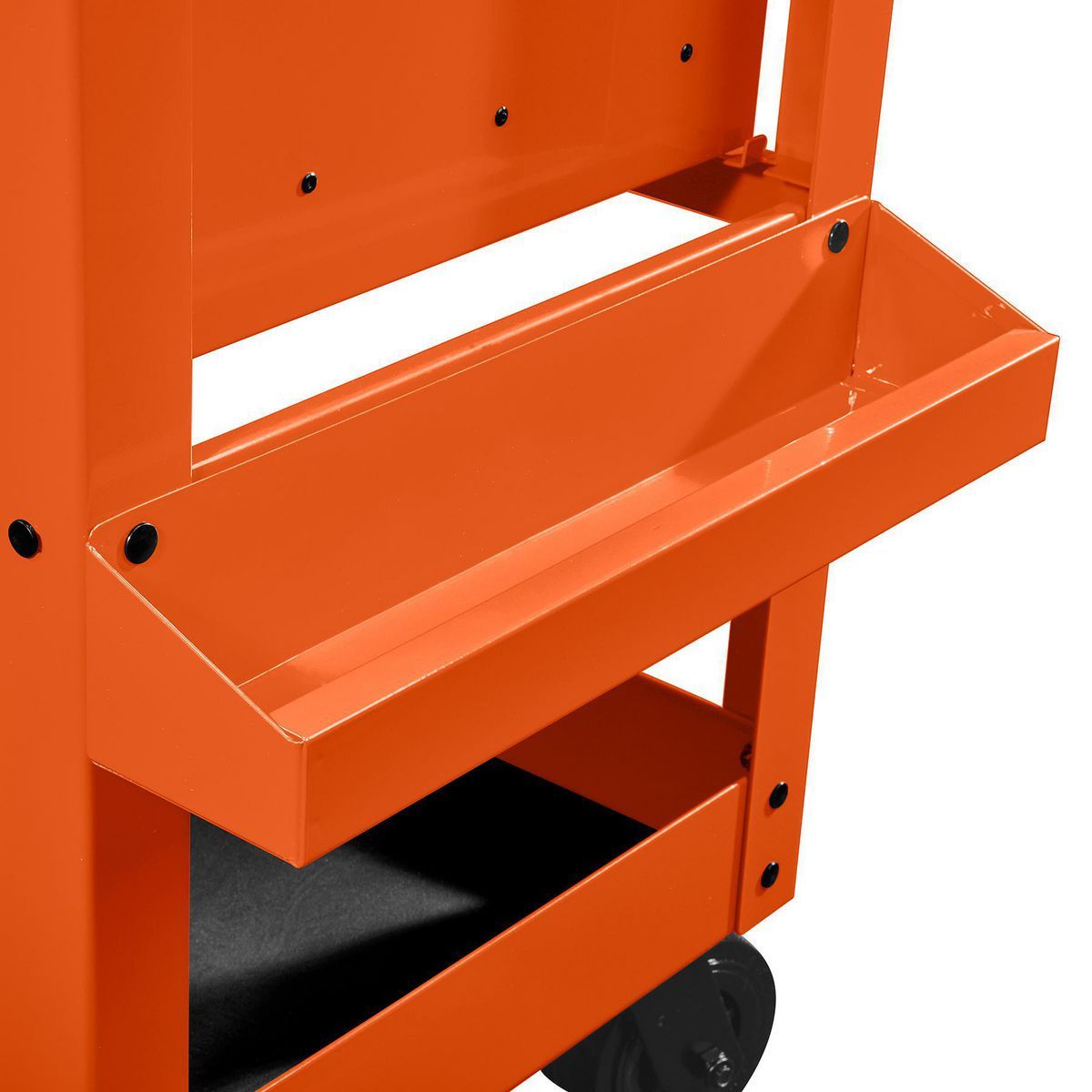 U.S. GENERAL 30 in., 5-Drawer Mechanics Cart, Orange