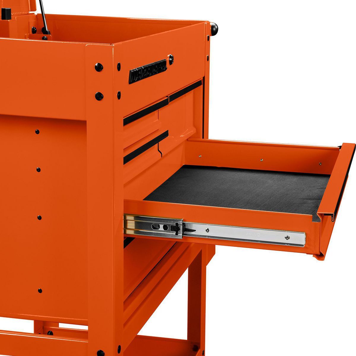 U.S. GENERAL 30 in., 5-Drawer Mechanics Cart, Orange