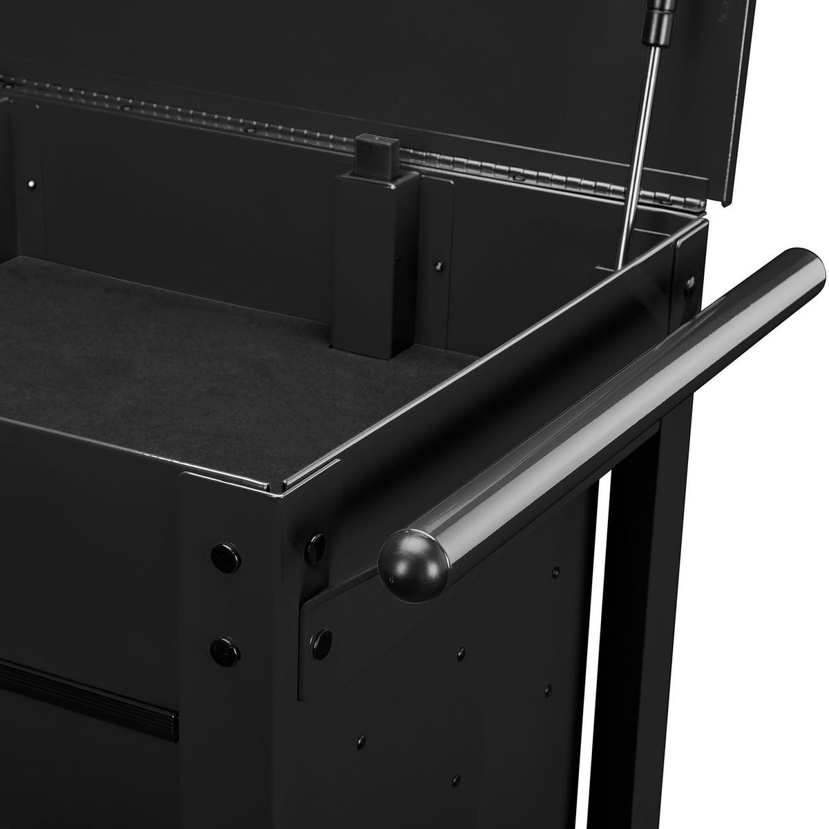 U.S. GENERAL 30 in., 5-Drawer Mechanics Cart, Black