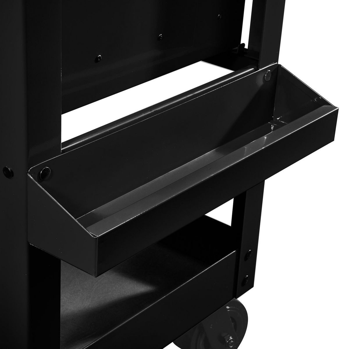U.S. GENERAL 30 in., 5-Drawer Mechanics Cart, Black