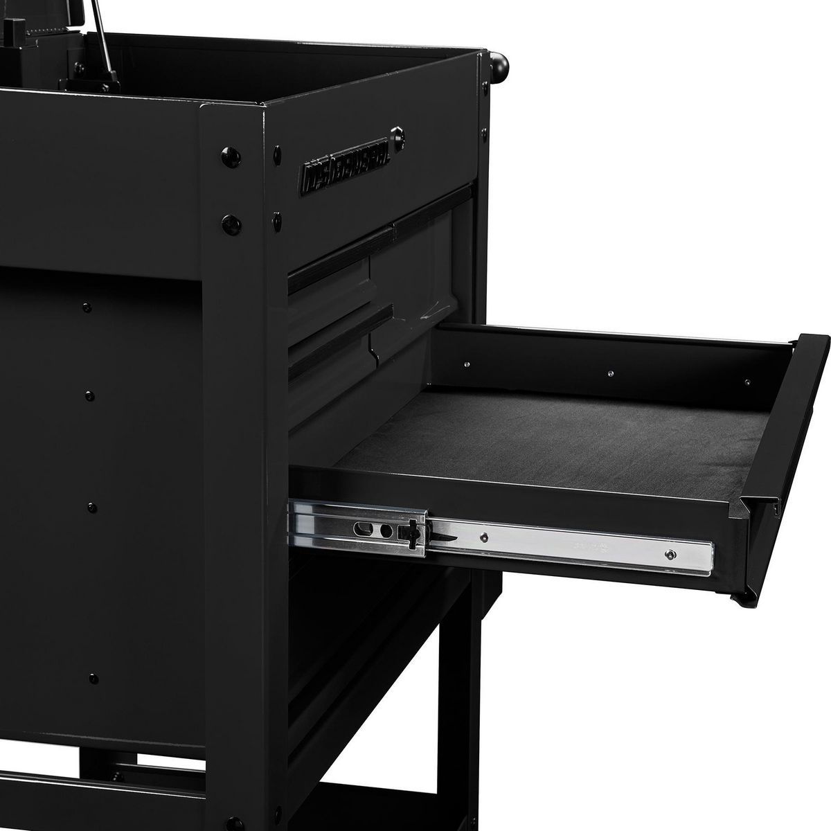 U.S. GENERAL 30 in., 5-Drawer Mechanics Cart, Black