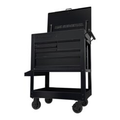 U.S. GENERAL 30 in., 5-Drawer Mechanics Cart, Black