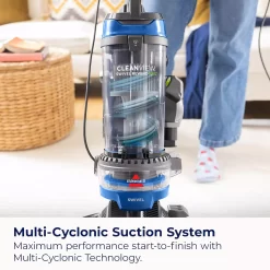 BISSELL CleanView Swivel Rewind Pet Upright Vacuum (3839)