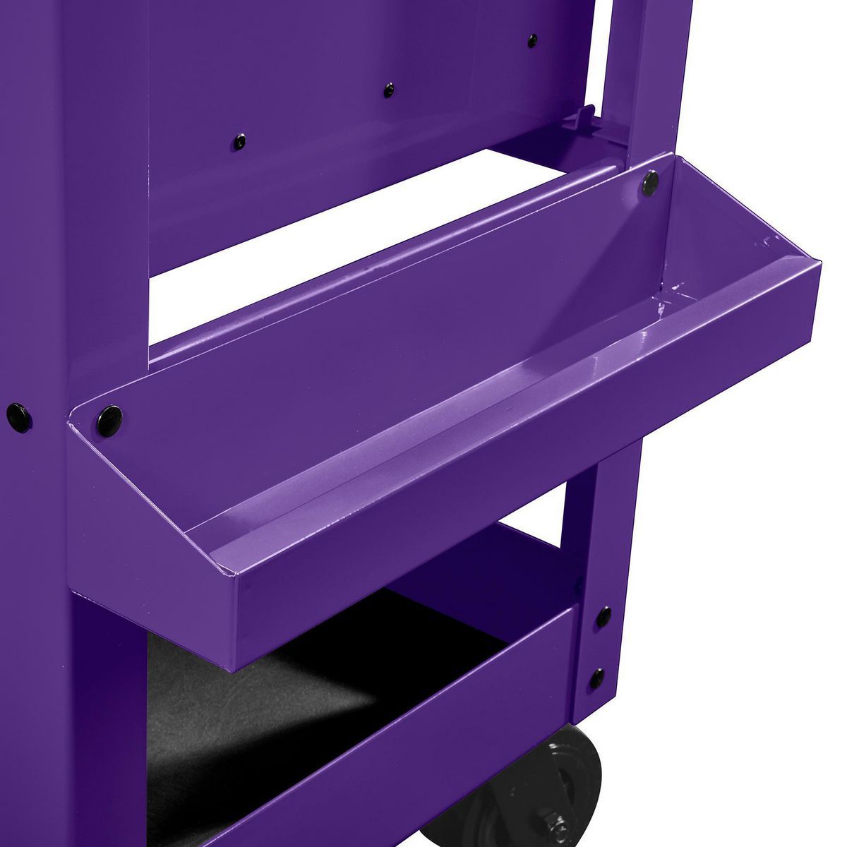 U.S. GENERAL 30 in., 5-Drawer Mechanics Cart, Purple