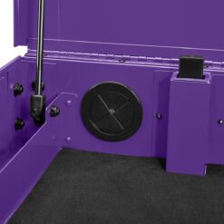 U.S. GENERAL 30 in., 5-Drawer Mechanics Cart, Purple