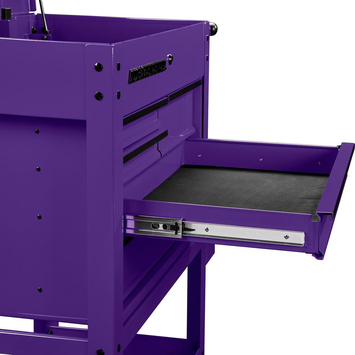 U.S. GENERAL 30 in., 5-Drawer Mechanics Cart, Purple