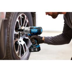 HERCULES 20V Brushless Cordless 1/2 in. Ultra Torque Impact Wrench Kit with 5 Ah Battery and Charger