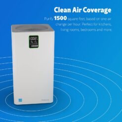 Kenmore PM3020 Air Purifiers with H13 True HEPA Filter, Covers Up to 1500 Sq.Foot, 24db SilentClean 3-Stage HEPA Filtration System