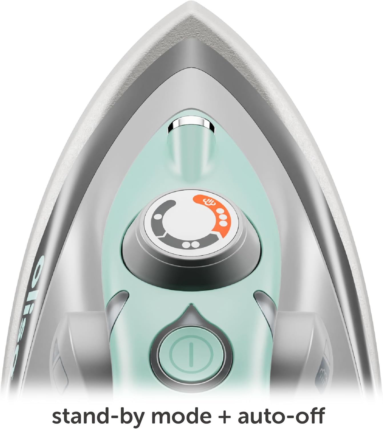 Oliso M3Pro Project Steam Iron with Solemate, 1000 Watt Ceramic Soleplate Steam Iron, Aqua