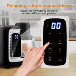 MOMYEASY Baby Food Maker, Multi Baby Food Processor, Auto Cooking & Grinding