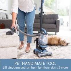 Kenmore DU1040 Bagless Upright Vacuum Lightweight Cleaner with 4 Height Adjustment, 1.5L, Blue