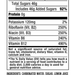 Monster Energy Juice Aussie Style Lemonade, Energy + Juice, 16 Oz (Pack of 15)